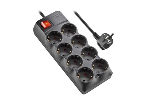 LISTWA ANTYPRZEPIĘCIOWA NGS SURGE POLE 800 8-GN SCHUKO - 962042
