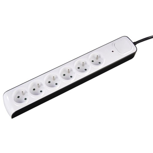 Listwa przepięciowa Hama "Premium" 6gn, 1,5m - 625887