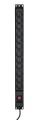 Listwa przeciwprzepięciowa Activejet COMBO/12gn/1,5m/cz (12 x UTE; 10 A (2500 W); 1,5m; kolor czarny) - 1049802