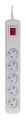 Listwa przeciwprzepięciowa Activejet 5gn/5m/cz (10A; 2300W) 5m; kolor szary - 840895