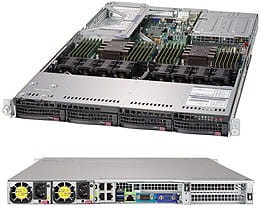 Platforma serwerowa SYS-6019U-TR4 (Ultra 1U, 4x3.5" 4xGbE, X11DPU, 819UTQ-R751-T)