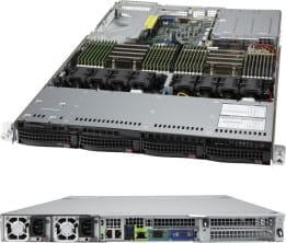 Platforma serwerowa Supermicro AS -1024US-TRT (H12DSU-IN 819UTS-R1K02P-T, AOC-URG4N4-i2XT) - 1069166