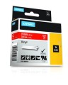 Taśma winylowa DYMO RHINO 19mm biała/czerwony 1805422 (19mm ) - 818731