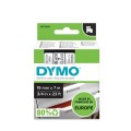 Taśma Dymo D1- 19mm x 7m czarny/przeźroczysty - 1450408