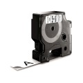TAŚMA D1 - 19 mm x 3.5 m - NYLONOWA, czarny / biały - 1440167