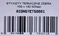 ETYKIETY TERMICZNE ZEBRA 100X150 500SZT - 1010131