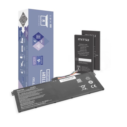 Bateria Mitsu do notebooka Acer Aspire 3 A314, A315 (7.4V-7.6V) (4800 mAh) - 1324069