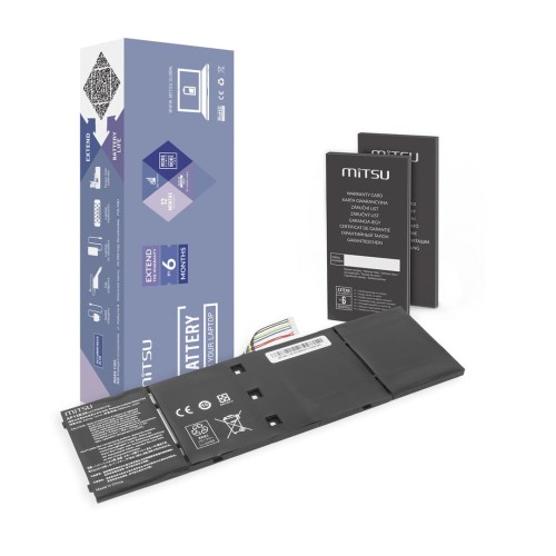 Bateria Mitsu do notebooka Acer Aspire V5-572 (15V) (3560 mAh) - 1324077