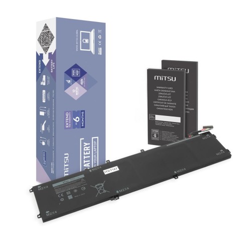 Bateria Mitsu do notebooka Dell XPS 15 9550, 6GTPY (11.4V) (8500 mAh) - 1324104