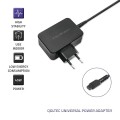 Zasilacz sieciowy Qoltec uniweralny 45W | 8 wtyczek - 1493721