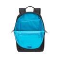 Plecak do notebooka 13,3"-14" RIVACASE ECO Alpendorf 7523, czarny, z ekologicznego, wodoodpornego materiału z recyklingu (rPET) - 1463244