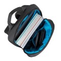 Plecak do notebooka 13,3"-14" RIVACASE ECO Alpendorf 7523, czarny, z ekologicznego, wodoodpornego materiału z recyklingu (rPET) - 1463242
