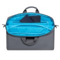 Torba do notebooka 15,6"-16" RIVACASE ECO Alpendorf 7531, szara, z ekologicznego, wodoodpornego materiału z recyklingu (rPET) - 1489416