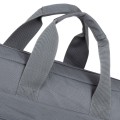 Torba do notebooka 15,6"-16" RIVACASE ECO Alpendorf 7531, szara, z ekologicznego, wodoodpornego materiału z recyklingu (rPET) - 1489413