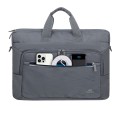 Torba do notebooka 15,6"-16" RIVACASE ECO Alpendorf 7531, szara, z ekologicznego, wodoodpornego materiału z recyklingu (rPET) - 1489412