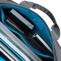 Torba do notebooka 15,6"-16" RIVACASE ECO Alpendorf 7531, szara, z ekologicznego, wodoodpornego materiału z recyklingu (rPET) - 1489405