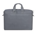 Torba do notebooka 15,6"-16" RIVACASE ECO Alpendorf 7531, szara, z ekologicznego, wodoodpornego materiału z recyklingu (rPET) - 1489402