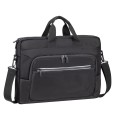 Torba do notebooka 15,6"-16" RIVACASE ECO Alpendorf 7531, czarna, z ekologicznego, wodoodpornego materiału z recyklingu (rPET) - 1489281