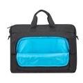Torba do notebooka 15,6"-16" RIVACASE ECO Alpendorf 7531, czarna, z ekologicznego, wodoodpornego materiału z recyklingu (rPET) - 1489286