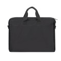Torba do notebooka 15,6"-16" RIVACASE ECO Alpendorf 7531, czarna, z ekologicznego, wodoodpornego materiału z recyklingu (rPET) - 1489284