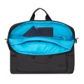 Torba do notebooka 15,6"-16" RIVACASE ECO Alpendorf 7531, czarna, z ekologicznego, wodoodpornego materiału z recyklingu (rPET) - 1489298