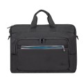 Torba do notebooka 15,6"-16" RIVACASE ECO Alpendorf 7531, czarna, z ekologicznego, wodoodpornego materiału z recyklingu (rPET) - 1489283