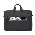 Torba do notebooka 15,6"-16" RIVACASE ECO Alpendorf 7531, czarna, z ekologicznego, wodoodpornego materiału z recyklingu (rPET) - 1489290