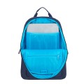 Plecak do notebooka 15,6"-16" RIVACASE ECO Alpendorf 7561, granatowy, z ekologicznego, wodoodpornego materiału z recyklingu (rPET) - 1489457