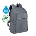 Plecak do notebooka 15,6"-16" RIVACASE ECO Alpendorf 7561, szary, z ekologicznego, wodoodpornego materiału z recyklingu (rPET) - 1489484