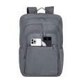 Plecak do notebooka 17,3" RIVACASE ECO Alpendorf 7569, szary, z ekologicznego, wodoodpornego materiału z recyklingu (rPET) - 1489249
