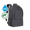 Plecak do notebooka 15,6" RIVACASE ECO Tegel 8435, czarny, z ekologicznego, wodoodpornego materiału z recyklingu (rPET) - 1489360