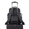 Plecak do notebooka 15,6" RIVACASE ECO Tegel 8435, czarny, z ekologicznego, wodoodpornego materiału z recyklingu (rPET) - 1489379