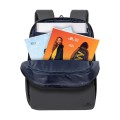 Plecak do notebooka 15,6" RIVACASE ECO Tegel 8435, czarny, z ekologicznego, wodoodpornego materiału z recyklingu (rPET) - 1489384