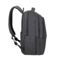 Plecak do notebooka 15,6" RIVACASE ECO Tegel 8435, czarny, z ekologicznego, wodoodpornego materiału z recyklingu (rPET) - 1489372