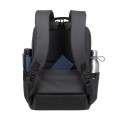 Plecak do notebooka 15,6" RIVACASE ECO Tegel 8435, czarny, z ekologicznego, wodoodpornego materiału z recyklingu (rPET) - 1489377
