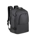 Plecak do notebooka 17,3" RIVACASE ECO Tegel 8465, czarny, z ekologicznego, wodoodpornego materiału z recyklingu (rPET) - 1489231