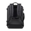 Plecak do notebooka 17,3" RIVACASE ECO Tegel 8465, czarny, z ekologicznego, wodoodpornego materiału z recyklingu (rPET) - 1489210