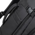 Plecak do notebooka 17,3" RIVACASE ECO Tegel 8465, czarny, z ekologicznego, wodoodpornego materiału z recyklingu (rPET) - 1489221