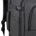 Plecak do notebooka 17,3" RIVACASE ECO Tegel 8465, czarny, z ekologicznego, wodoodpornego materiału z recyklingu (rPET) - 1489224