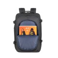 Plecak do notebooka 17,3" RIVACASE ECO Tegel 8465, czarny, z ekologicznego, wodoodpornego materiału z recyklingu (rPET) - 1489220