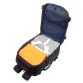 Plecak do notebooka 17,3" RIVACASE ECO Tegel 8465, czarny, z ekologicznego, wodoodpornego materiału z recyklingu (rPET) - 1489217
