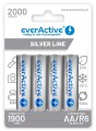 Akumulatorki AA/R6 everActive Silver Line 2000 mAh 4 sztuki - 1618262
