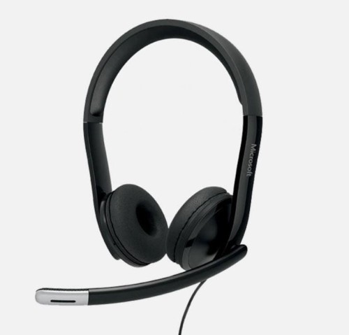 Słuchawki z mikrofonem Microsoft Modern USB-C Headset Czarne - 1161915
