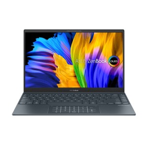 ASUS ZenBook 13 OLED UX325EA-KG455W i5-1135G7 13.3" FHD 60Hz Glossy 16GB LPDDR4X SSD512 Intel Iris Xe Graphics WLAN+BT Cam 67WHrs Win11 Pine Grey