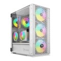 Obudowa PC SAVIO Raptor White X1 ARGB Mesh/Glass - 1523194