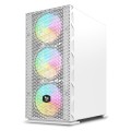 Obudowa PC SAVIO Raptor White X1 ARGB Mesh/Glass - 1523189