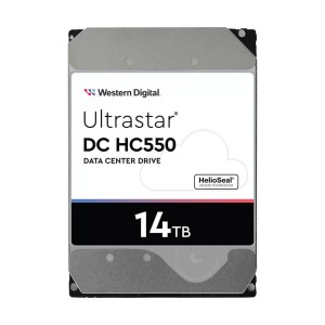 Dysk serwerowy HDD Western Digital Ultrastar DC HC550 WUH721814ALE6L4 (14 TB; 3.5"; SATA)