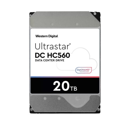 Dysk Western Digital Ultrastar DC HC560 He20 20TB 3,5" 7200 512MB SAS SE 512e P3 DC WUH722020BL5204 - 1156309