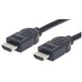Kabel Manhattan HDMI-HDMI Ethernet 4K*30Hz ARC Ekranowany 1m czarny - 1468168