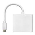Kabel USB Qoltec 3.1 typCM /  HDMI AF+USB AF+USB C - 1630028